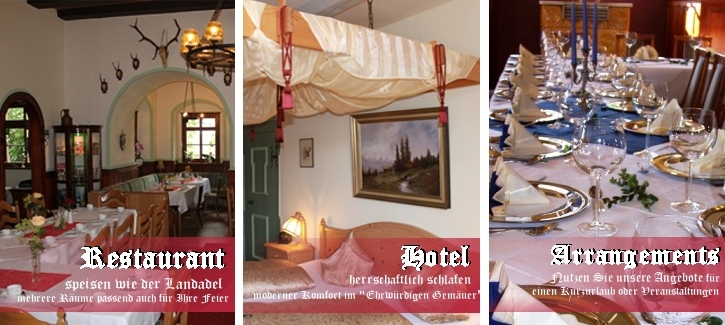 Hotel & Restaurant Graues Schloss *** in Mihla